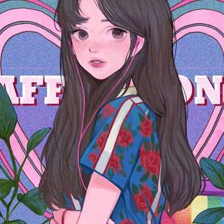 Anime girls cute phone wallpaper