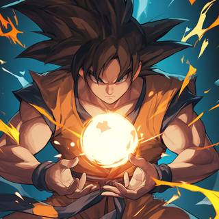 Dark DBZ desktop wallpaper