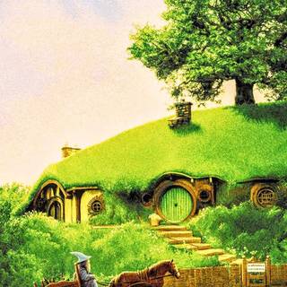 The Shire iPhone wallpaper