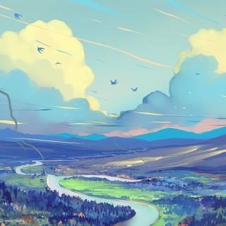 The Shire 4k wallpaper