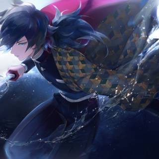 Tomioka Giyuu 4k wallpaper