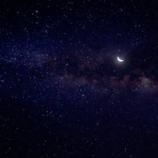 Sky stars 4k wallpaper