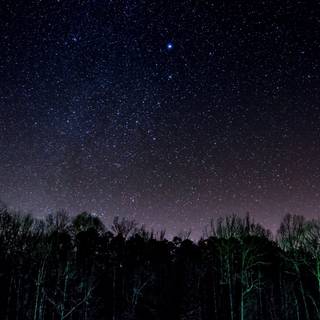 Sky stars 4k wallpaper