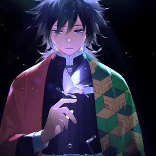 Tomioka Giyuu 4k wallpaper