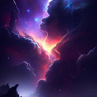 iPhone 4k galaxy wallpaper