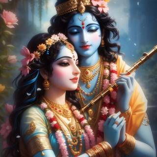 Krishna 4k phone wallpaper