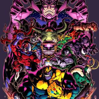 Villains phone wallpaper