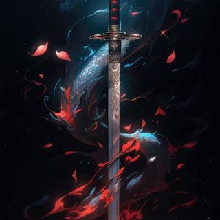 Anime sword mobile wallpaper