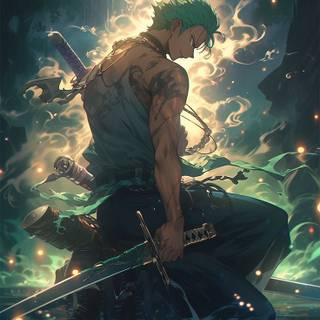 Roronoa Zoro 4k mobile wallpaper