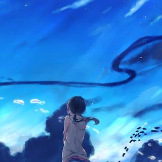 Tenki No Ko phone wallpaper