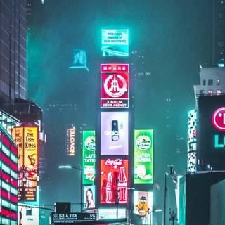 Neon iPhone 12 wallpaper