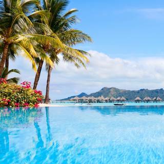 Bora Bora iPhone wallpaper