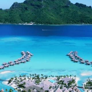 Bora Bora iPhone wallpaper