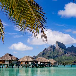 Bora Bora iPhone wallpaper