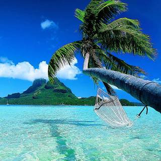 Bora Bora iPhone wallpaper