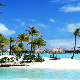 Bora Bora iPhone wallpaper