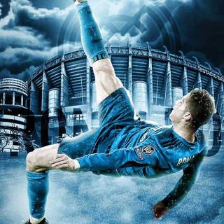 iPhone bicycle kick wallpaper