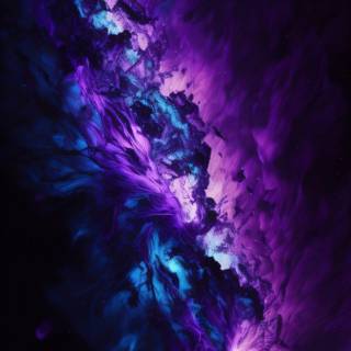 Blue and purple iPhone wallpaper