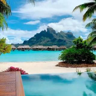 Bora Bora iPhone wallpaper