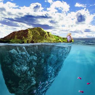 Bora Bora iPhone wallpaper