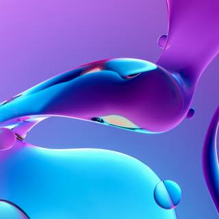 Blue and purple iPhone wallpaper