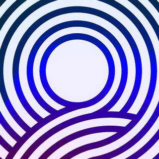 Blue and purple iPhone wallpaper