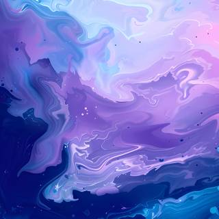 Blue and purple iPhone wallpaper