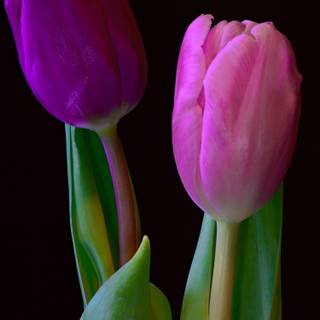 Tulips phone wallpaper