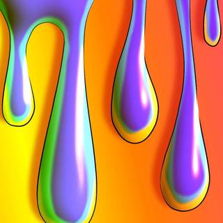 Slime iPhone wallpaper