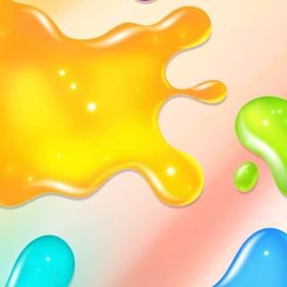 Slime iPhone wallpaper