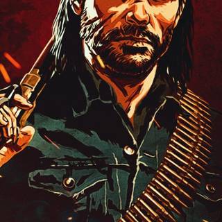 John Marston iPhone wallpaper