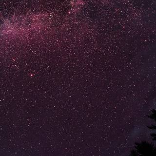 Purple sky iPhone wallpaper