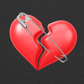 Heart broken iPhone wallpaper