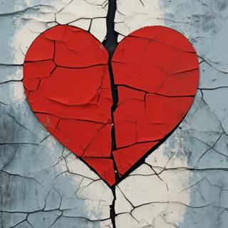 Heart broken iPhone wallpaper