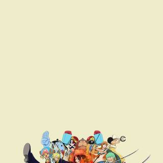 One Piece aesthetic phone wallpaper