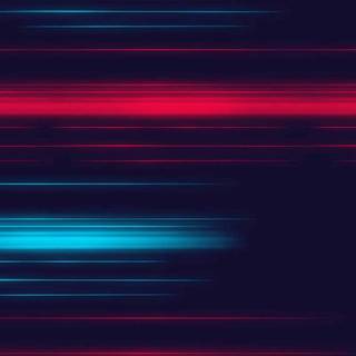 Red and blue phone wallpaper