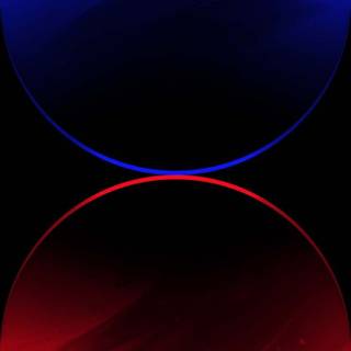 Red and blue phone wallpaper