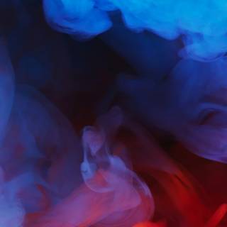 Red and blue phone wallpaper