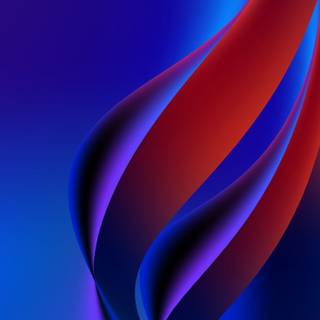 Red and blue phone wallpaper