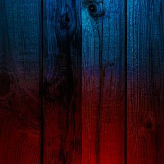 Red and blue phone wallpaper