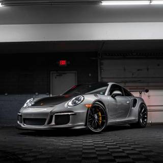 Porsche GT3RS iPhone wallpaper