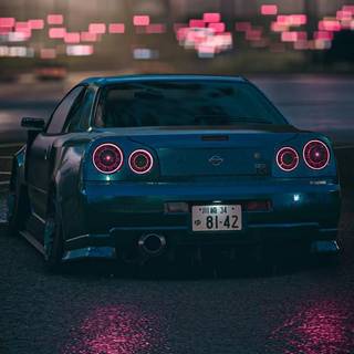 Gtr Skyline phone wallpaper