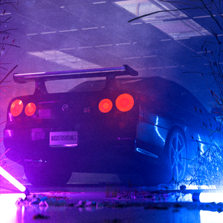 Gtr Skyline phone wallpaper