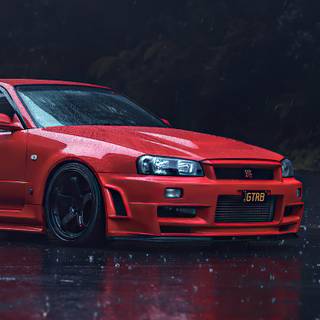 Gtr Skyline phone wallpaper