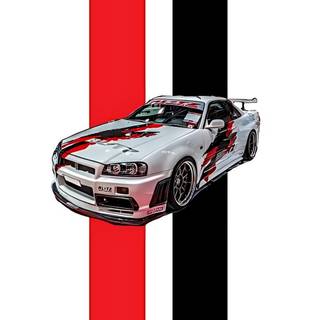 Gtr Skyline phone wallpaper