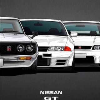 Gtr Skyline phone wallpaper