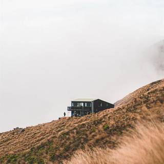 Black house iPhone wallpaper