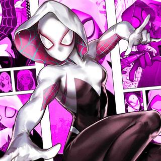 Spider-Man and Spider Gwen wallpaper