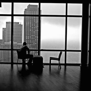 Black house iPhone wallpaper