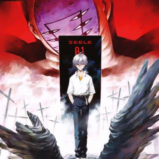 Anime neon iPhone wallpaper